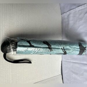 Cats blue and black Compact Umbrella NWT